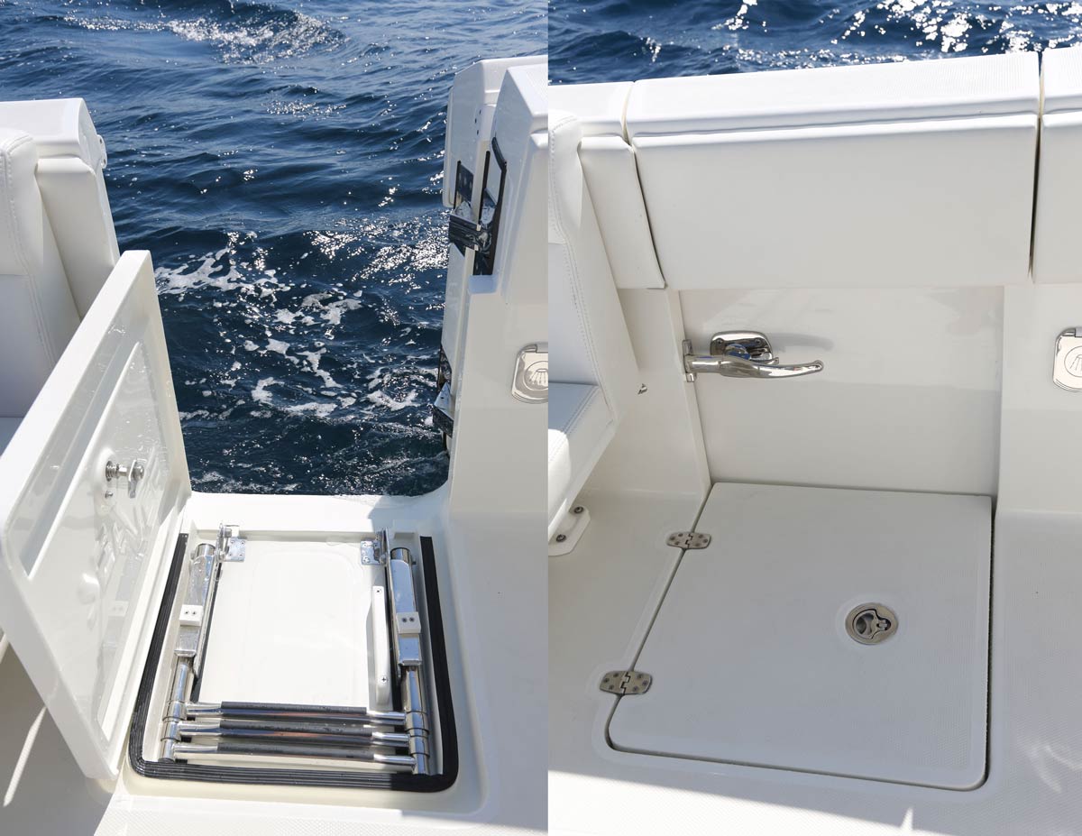 2016 Sea Hunt 235 Side Ladder is NOT usable The Hull Truth Boating